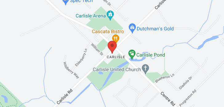 map of 276 Carlisle Road